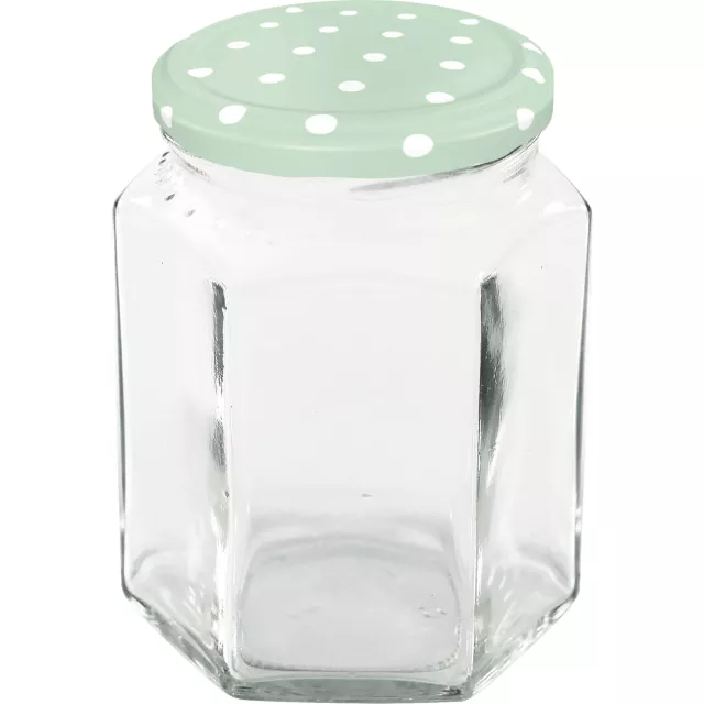 Staklenka za zimnicu 288 ml, mentolni navojni poklopac, promjer poklopca 63 mm