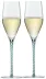 Čaše za šampanjac Zwiesel Glas SPIRIT 254 ml, set od 2 komada, zelene