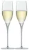 Čaše za šampanjac Zwiesel Glas SPIRIT 254 ml, set od 2 komada, sive