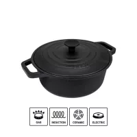 Lonac od lijevanog željeza Risoli Le Pignatte 28 cm, s poklopcem