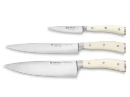 Set noževa Wüsthof Classic Ikon Créme, 3 kom.
