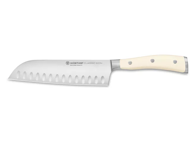 Santoku nož Wüsthof Classic Ikon Créme 17 cm