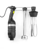 Set: Štapni blender 350 s regulacijom brzine + metlica za mućenje + zidni nosač, HENDI, Kitchen Line, crna, 230 V/350 W, 110x324x(V)816 mm