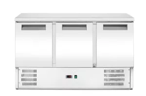 Trovratni rashladni stol s radnom pločom i postoljem, Arktic, 219 L, 230 V/152 W, 700 x 1365 x (V) 855 mm