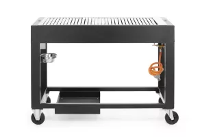 Plinski roštilj Tampa, HENDI, crni, 10 kW, 1260x580x(V)900 mm