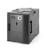 Toplinski izolirani spremnik s funkcijom zagrijavanja – za catering, AmerBox, GN 1/1, 477x680x(V)620 mm
