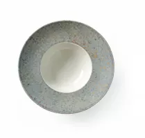 Kolekcija tanjura za tjesteninu Drops Collection, HENDI, Drops Collection, svijetlosiva, ⌀275 mm