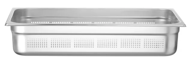 Gastro posuda HENDI Profi Line GN 1/1 perforirana, dubina 100 mm, 14 l