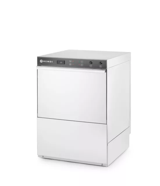 Perilica posuđa K50, HENDI, Budget Line, s odvodnom pumpom, 400V/6600W, 570x600x(H)830mm