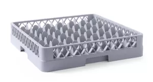 Košara za čaše 500 × 500 mm, HENDI, 49 odjeljaka, 500 x 500 x (V) 104 mm