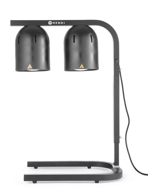 Grijač hrane, infracrveni, HENDI, crna, 230 V/500 W, 453x360x(V)790 mm
