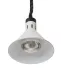 Viseća grijaća lampa s podesivom visinom, konusna, HENDI, bijela, 230 V/375 W, ⌀275 x (V) 250 mm
