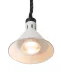 Viseća grijaća lampa s podesivom visinom, konusna, HENDI, bijela, 230 V/375 W, ⌀275 x (V) 250 mm