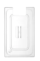 Poklopac za GN posude od polikarbonata s izrezom za sous-vide cirkulacijsku pumpu, HENDI, GN 1/1, proziran, 530 x 325 mm
