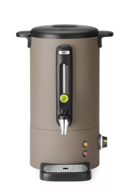Termos posuda HENDI Uniq za tople napitke, 9 l, taupe