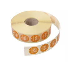 HENDI jednokratne naljepnice s oznakom dana u tjednu, 2000 komada u roli, promjer 19 mm, 850053