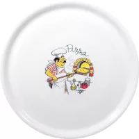Tanjur za pizzu Traditional, HENDI, bijeli, ⌀330 mm