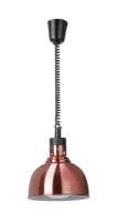 Visinski podesiva grijaća lampa, kupolasta, HENDI, bakrena, 230 V/250 W, ⌀250 x (V) 207 mm