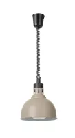 Visinski podesiva grijaća lampa kupolastog oblika, HENDI, bež, 230 V/250 W, ⌀250 × (V)207 mm