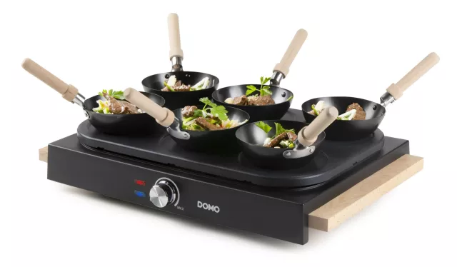 Električni aparat za mini palačinke i WOK – 2 u 1 – DOMO DO8719W