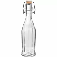 Boca za alkohol 0,25 l s patentnim zatvaračem, 10-kutna