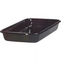Emajlirani lim Riess Profi 36x21,5 cm, crni