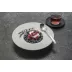Plitki tanjur Villeroy & Boch Manufacture Rock 25 cm, bijeli, povišeni rub