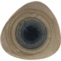 CHURCHILL Stonecast Aqueous Bayou plitki tanjur, trokutasti, promjer: 311 mm