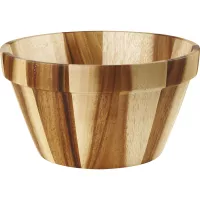 CHURCHILL Alchemy Buffet drvena zdjela, visina: 150 mm, promjer: 275 mm