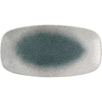 CHURCHILL Raku Agate Topaz plitki tanjur, duljina: 298 mm