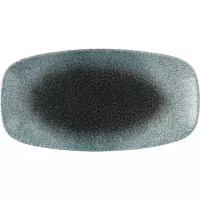 CHURCHILL Raku Topaz Quartz plitki tanjur, duljina: 298 mm