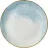 CHURCHILL Homespun Accents Aquamarine Plitki tanjur, rustikalni, ø: 217 mm