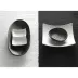 APS Zen zdjela, crna, zapremina: 0,25 litara, visina: 40 mm, duljina: 250 mm