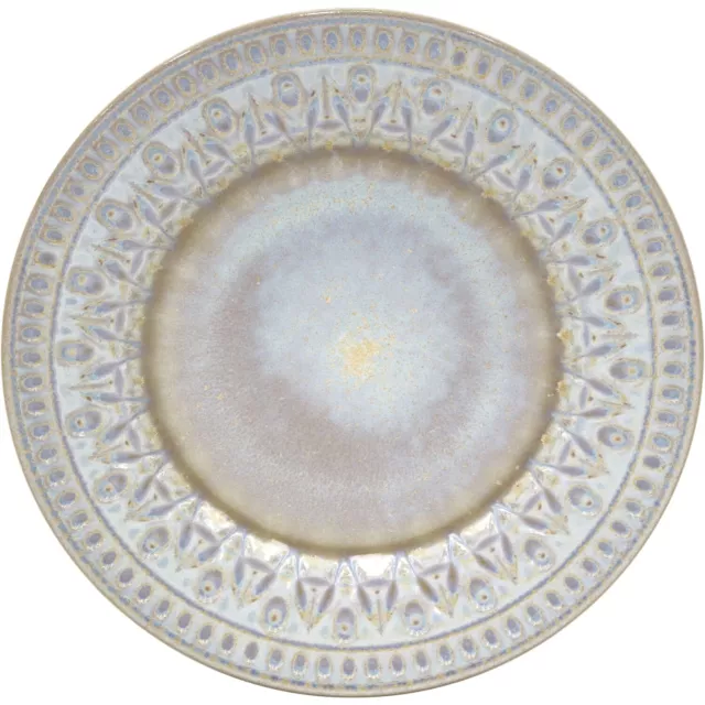 Plitki tanjur Costa Nova Cristal, biserni, visina: 22 mm, promjer: 222 mm