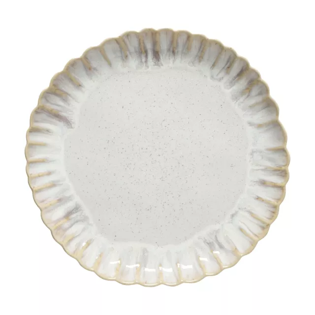 Plitki tanjur Costa Nova Mallorca, pješčano bež, visina: 33 mm, promjer: 270 mm
