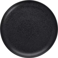 FORTESSA plitki tanjur, povišeni rub, ø: 270 mm, crni