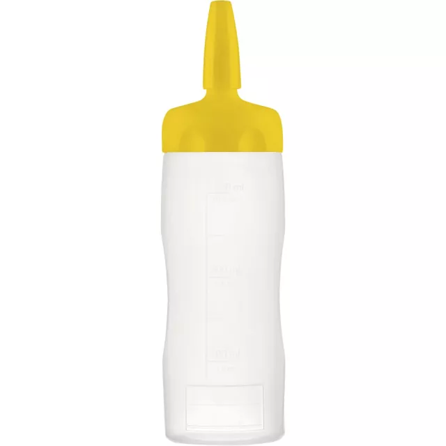 ARAVEN Boca za istiskivanje, LDPE, ø: 70 mm, visina: 193 mm, volumen: 0,35 L, žuta