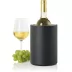 ADHOC Hladnjak za vino/šampanjac, crno lakirani jasen, visina: 195 mm, promjer: 140 mm
