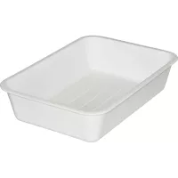 Moser plastična posuda za meso, bijela, zapremina: 5,75 litara, visina: 60 mm, duljina: 350 mm