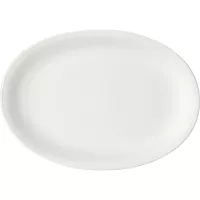Plitki tanjur Bauscher Smart duljine 32,3 cm, bijeli